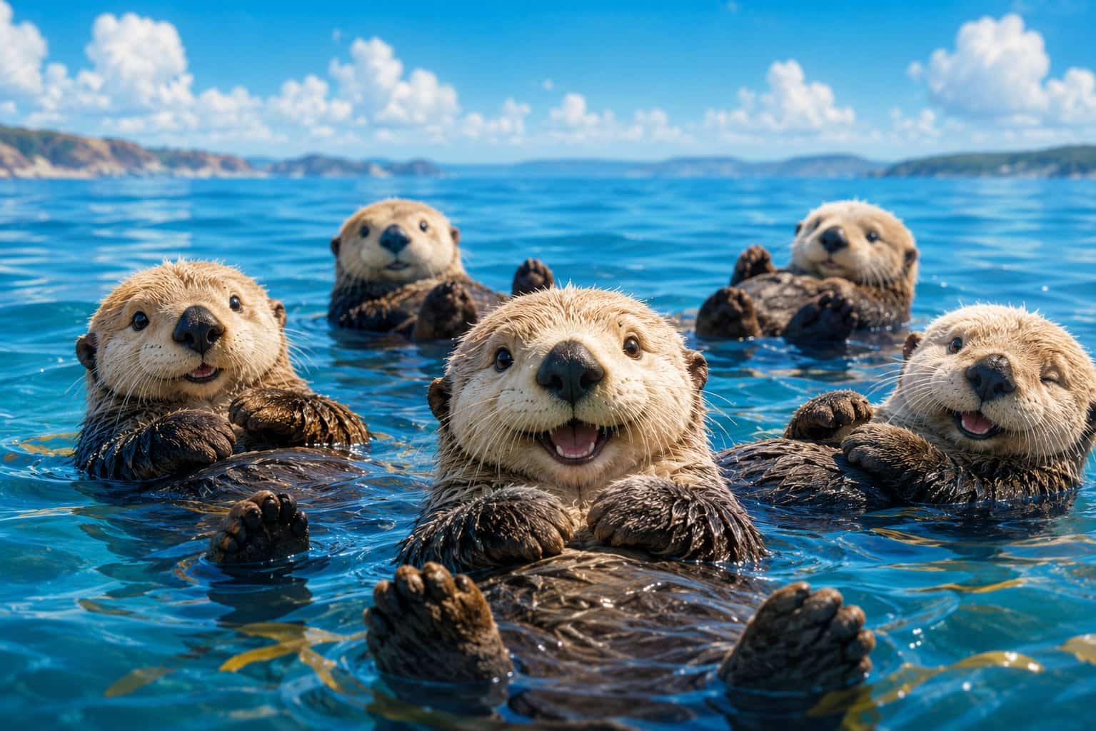 Ortega Elementary School otter mascot